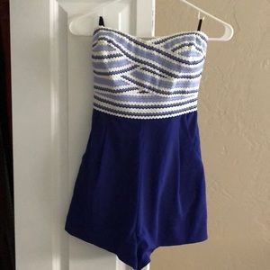 Bebe strapless romper